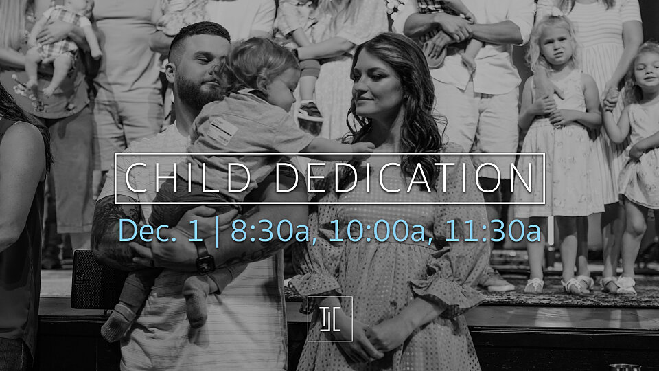 child dedication dec socials